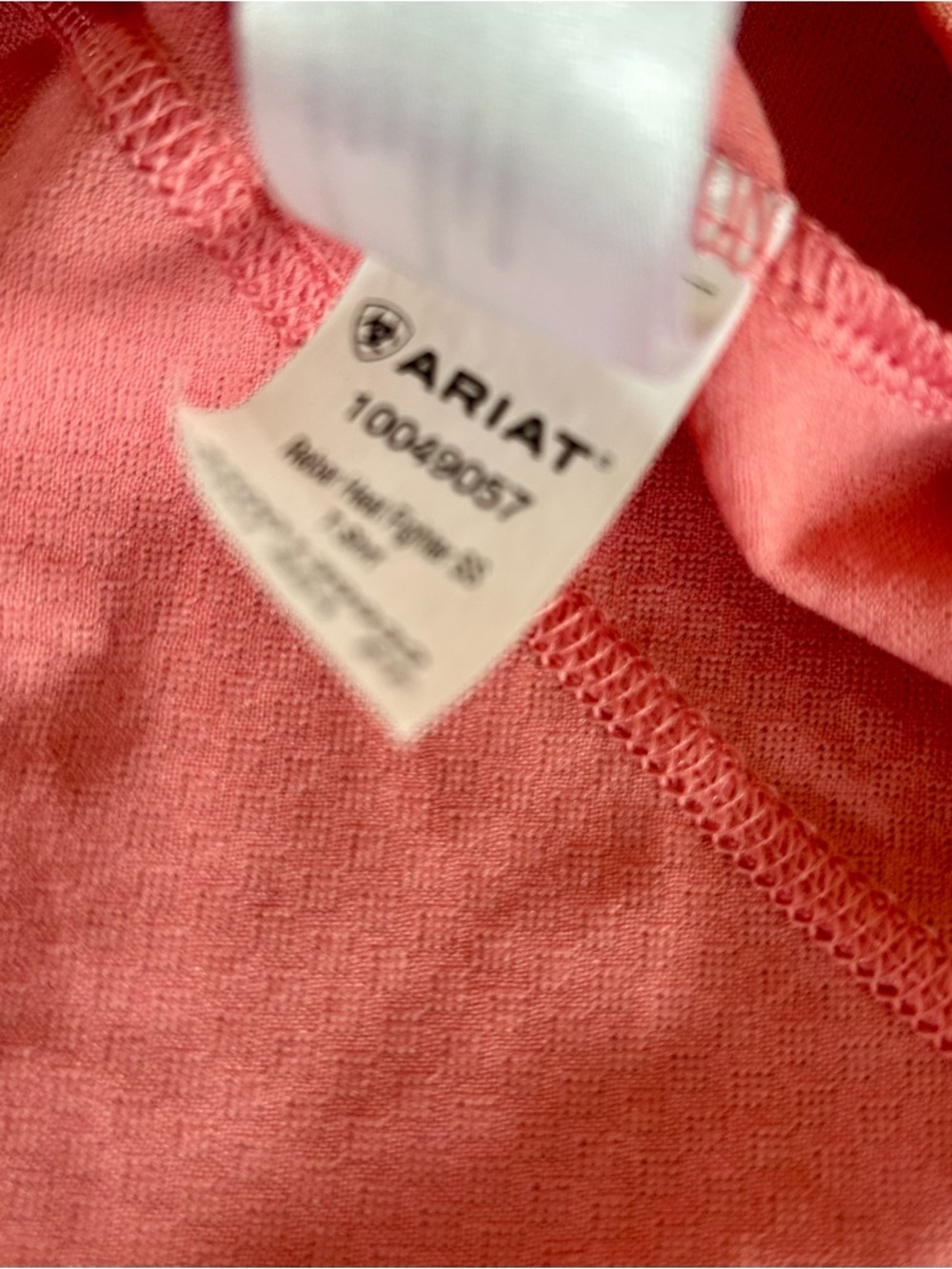Ariat Women's Teaberry Pink Heat Fighter Short Sleeve Pocket T-Shirt Medium - Picture 12 of 13